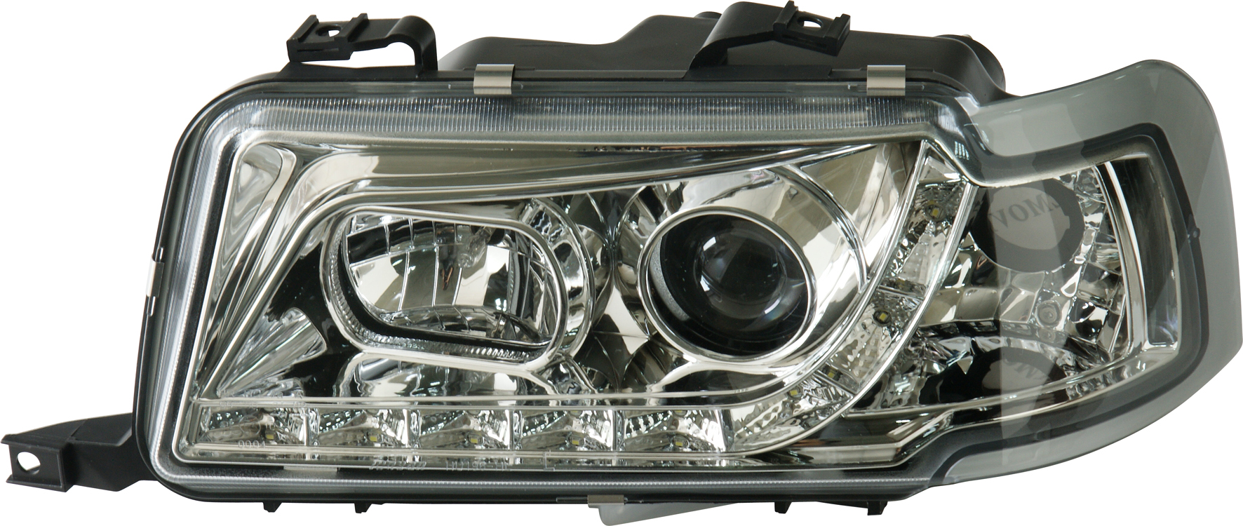 AUDI A4 99-01 HEADLIGHTS SET CLEAR