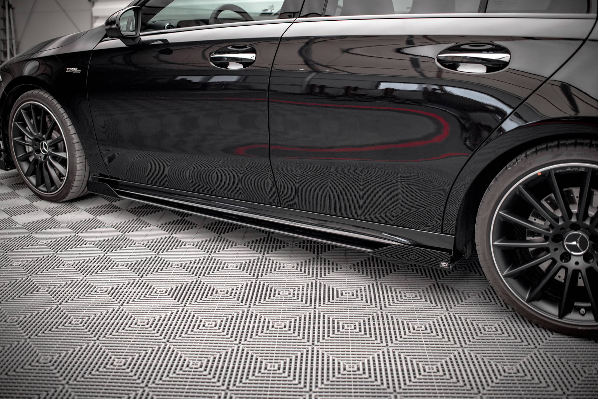 Side Flaps Mercedes A35 AMG / AMG-Line Aero Pack W177 - 3