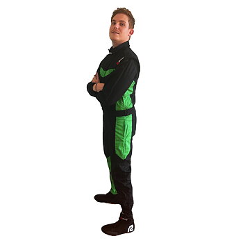 LEISURE RACE SUIT  RRS ONE - GREEN