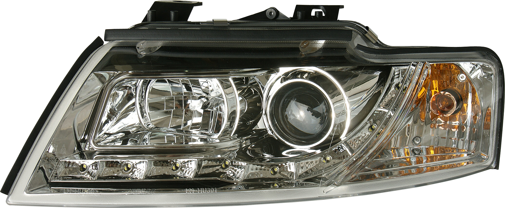 AUDI A4 CABRIO B6 02-05 HEADLIGHTS SET CLEAR