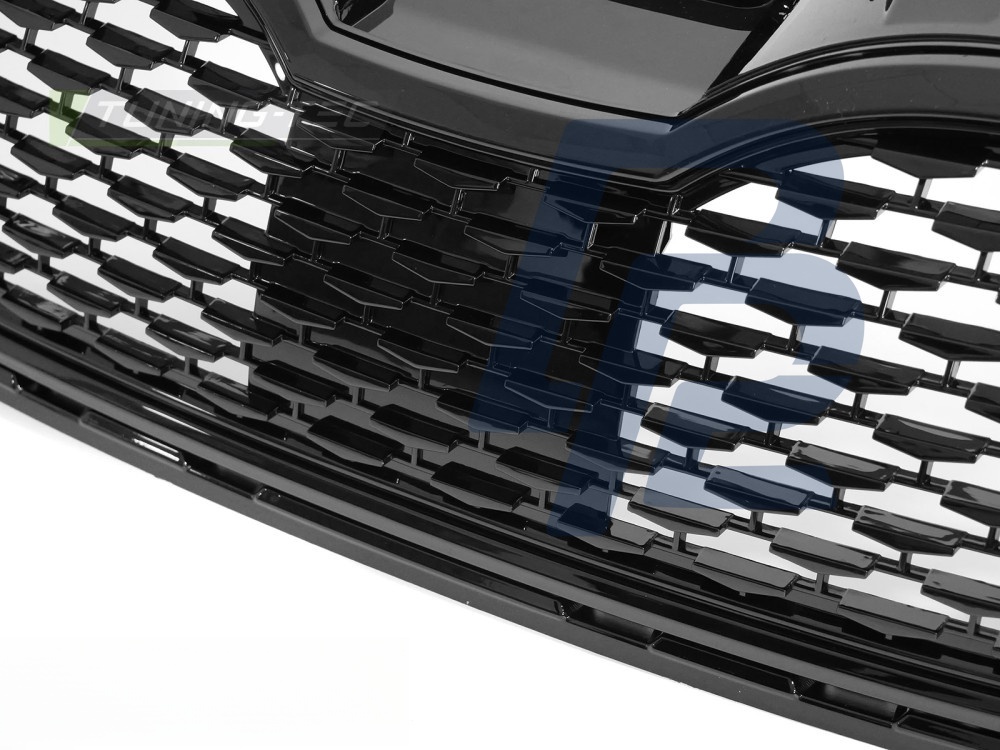Grille Sport Style Gloss Black for Skoda Octavia III 2016–2020 - 4