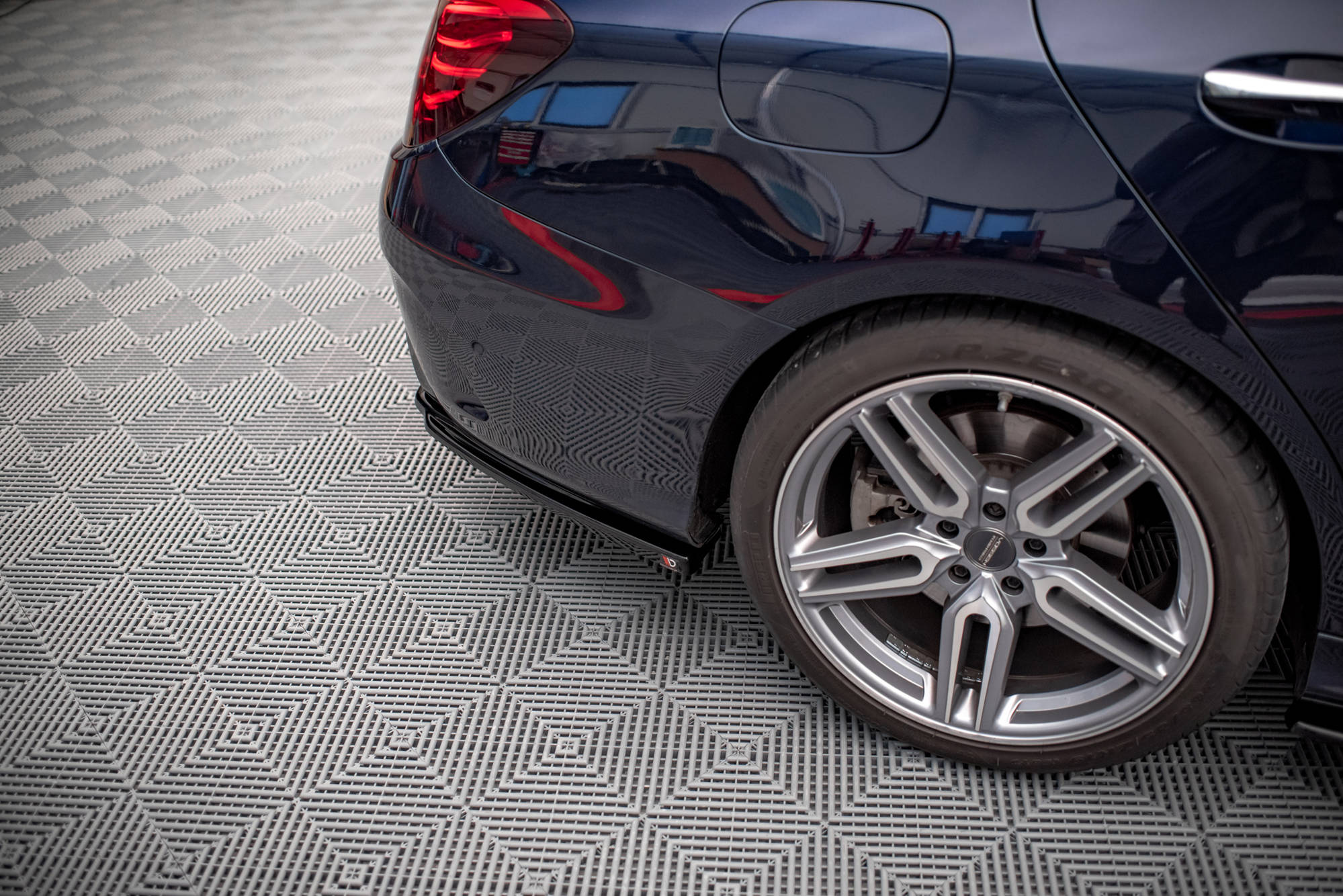 Rear Side Splitters Mercedes AMG C 43 Sedan W205 Facelift - 2