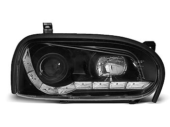 HEADLIGHTS VW GOLF 3 09.91-08.97 DAYLIGHT BLACK