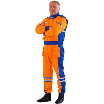 RRS RACE OFFICIAL SUIT ORANGE/BLUE