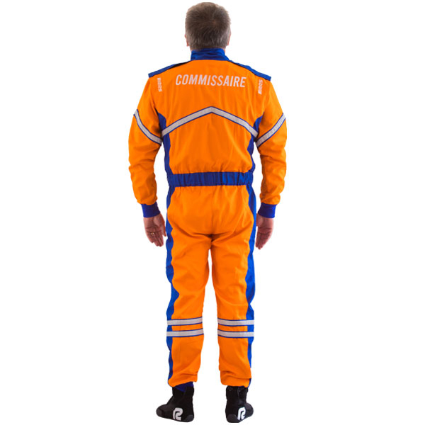 RRS RACE OFFICIAL SUIT ORANGE/BLUE - 2