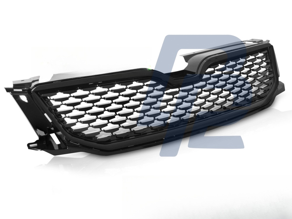 Grille Sport Style Gloss Black for Skoda Octavia III 2012–2016 - 2