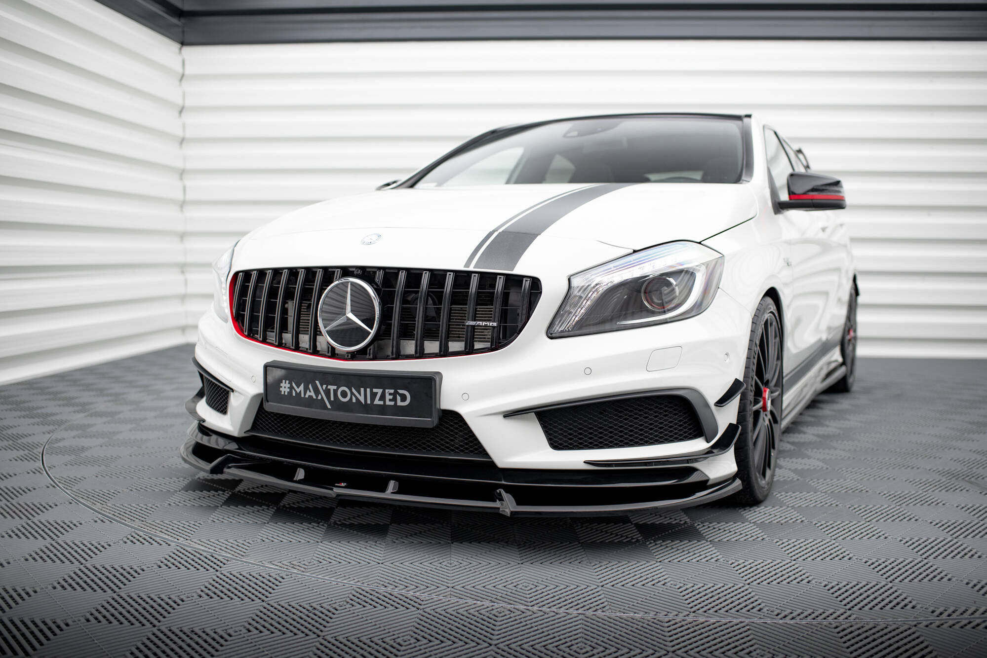 Front Splitter V.3 Mercedes-Benz A45 AMG W176 - 3