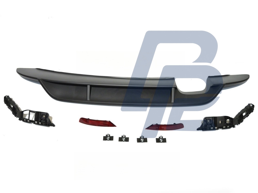 Sport Rear Bumper Look for VW Polo 6R 2009–2017 - 2