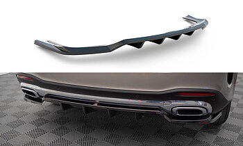 Central Rear Splitter (Vertical Bars) Mercedes-Benz GLE SUV AMG-Line W167
