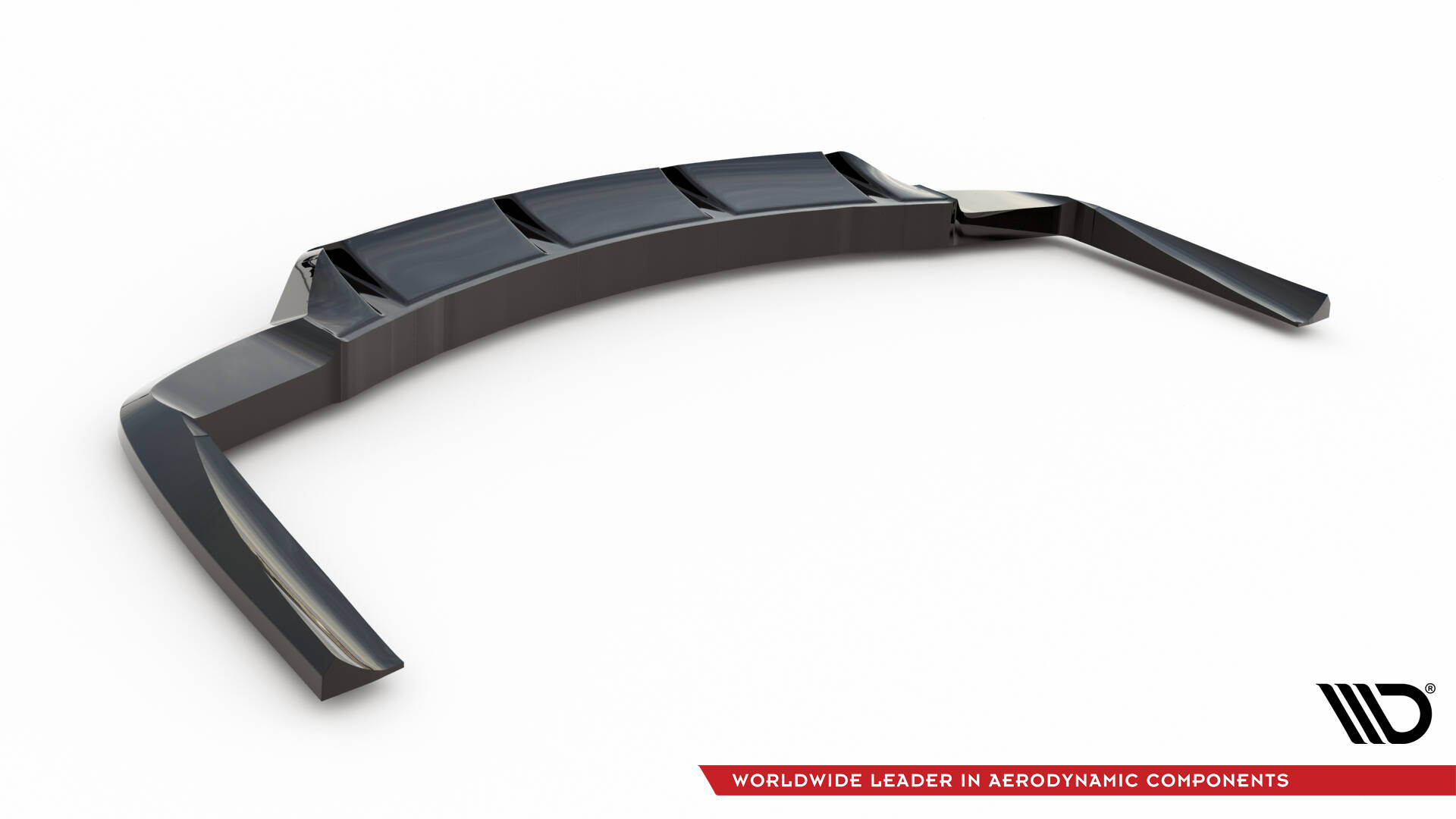 Central Rear Splitter (Vertical Bars) Mercedes-AMG CLA 45 C117 Facelift - 7