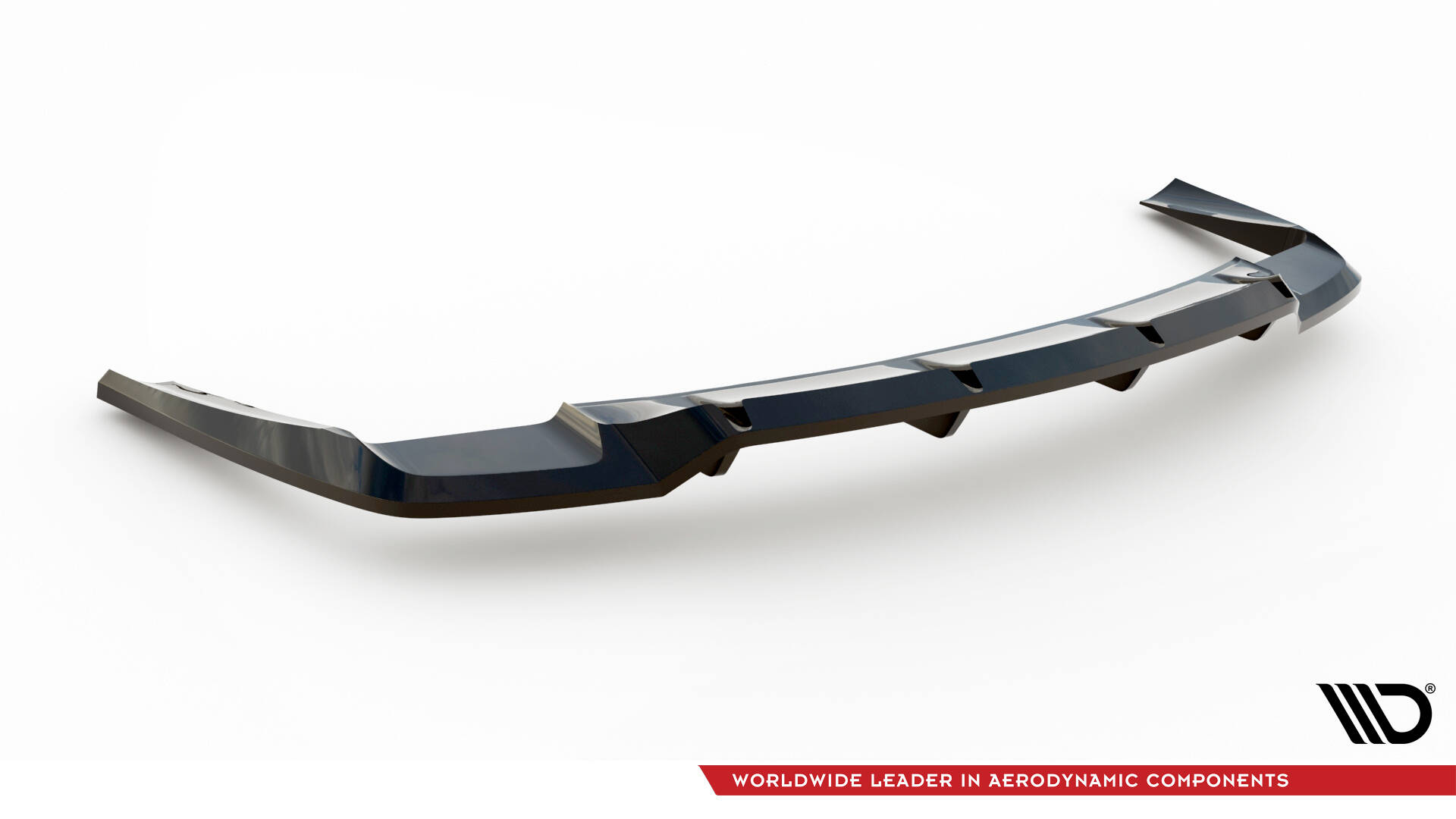 Central Rear Splitter (Vertical Bars) Mercedes-AMG CLA 45 C117 Facelift - 6