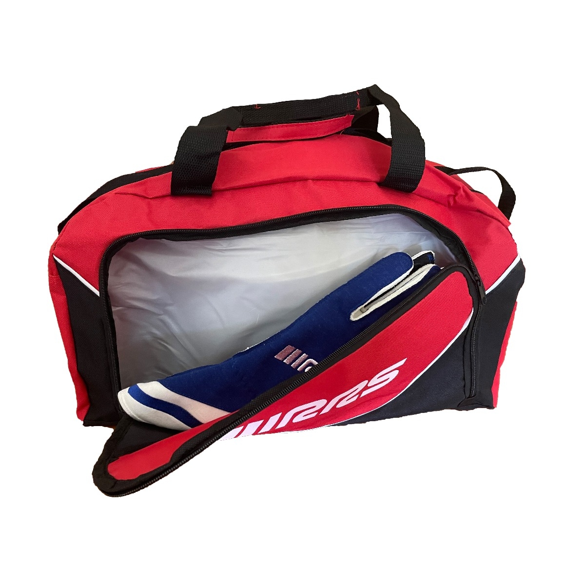 RRS HELMET AND HANS OR RACING SUIT BAG - RED - 33 LITERS - 3