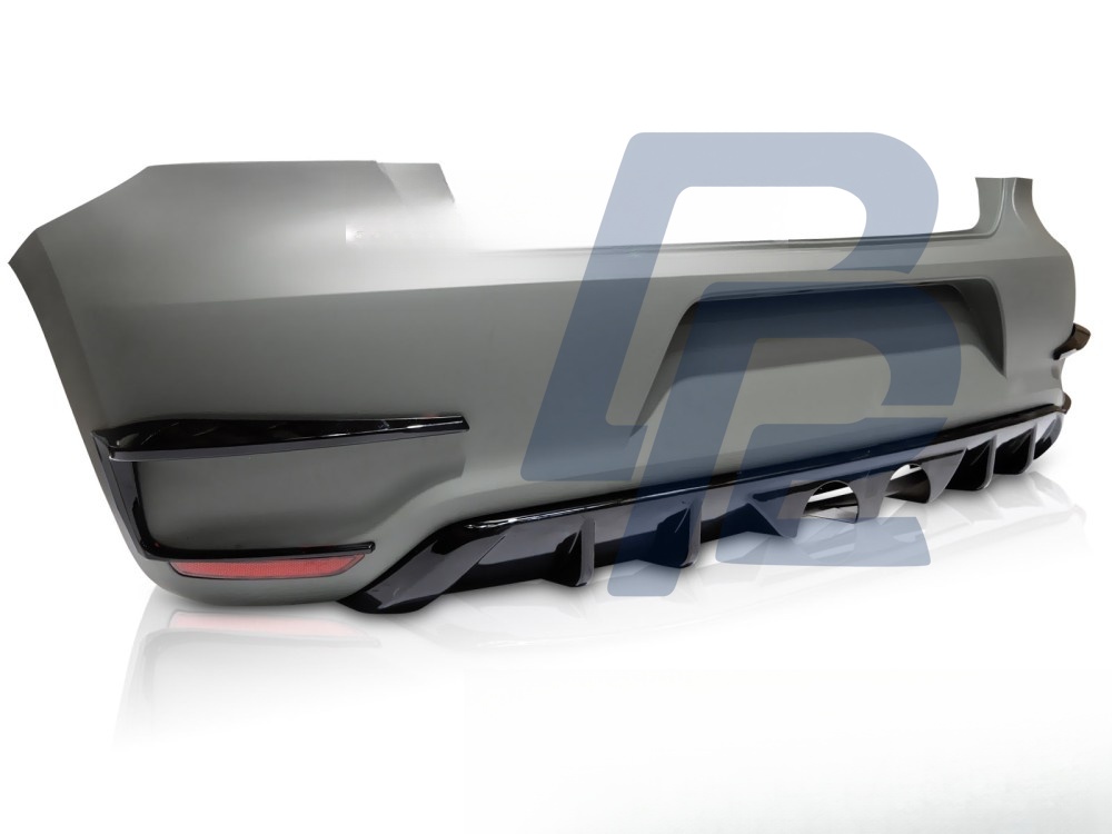 Rear Bumper R400 Style for VW Polo 6R 2009–2017 - 2