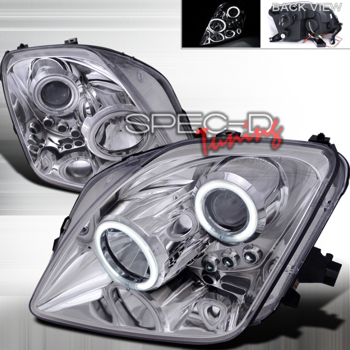 HONDA PRELUDE 97-01 CLEAR ANGEL EYES PROJECTOR HEADLIGHTS