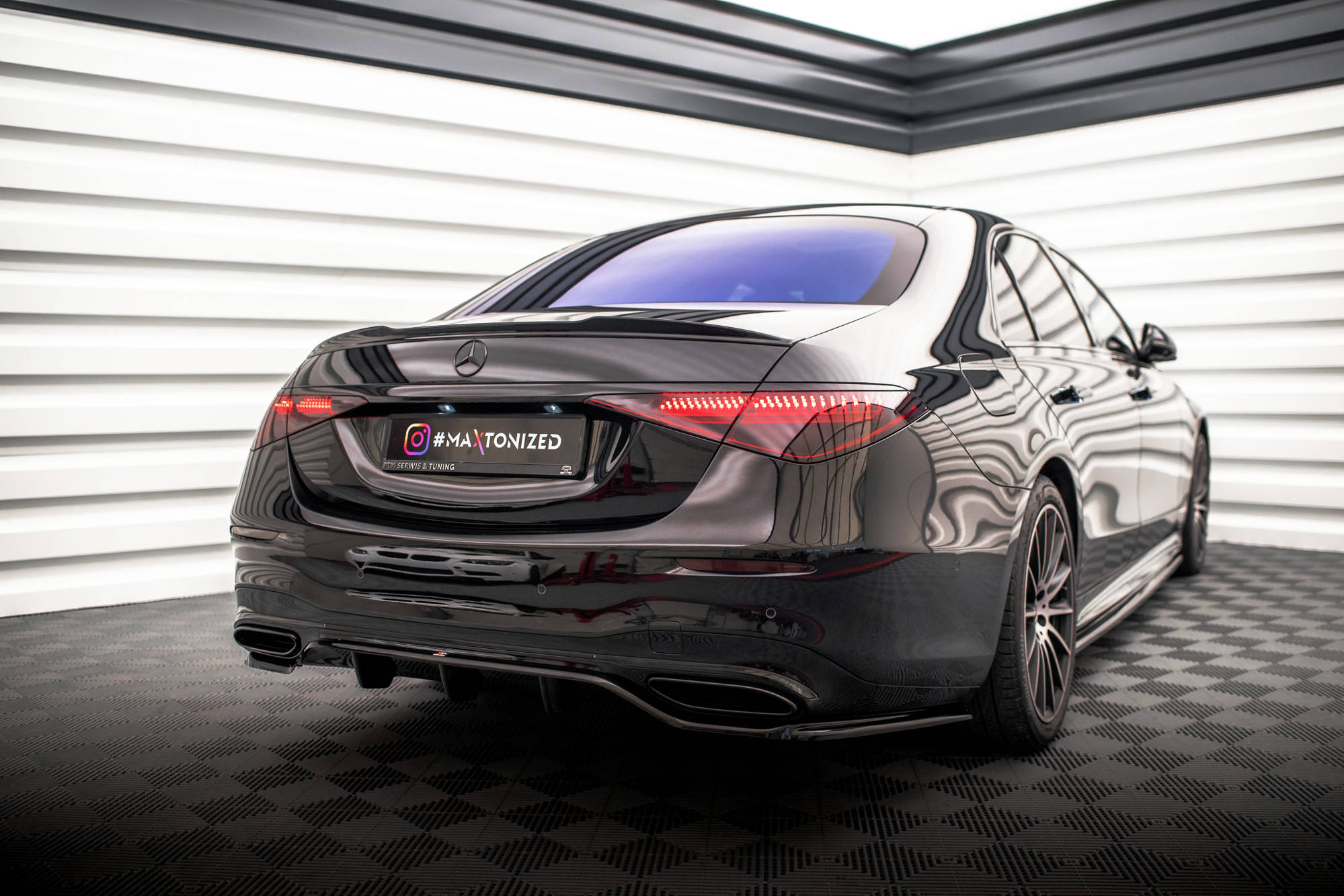 Spoiler CAP 3D Mercedes S AMG-Line W223 - 2