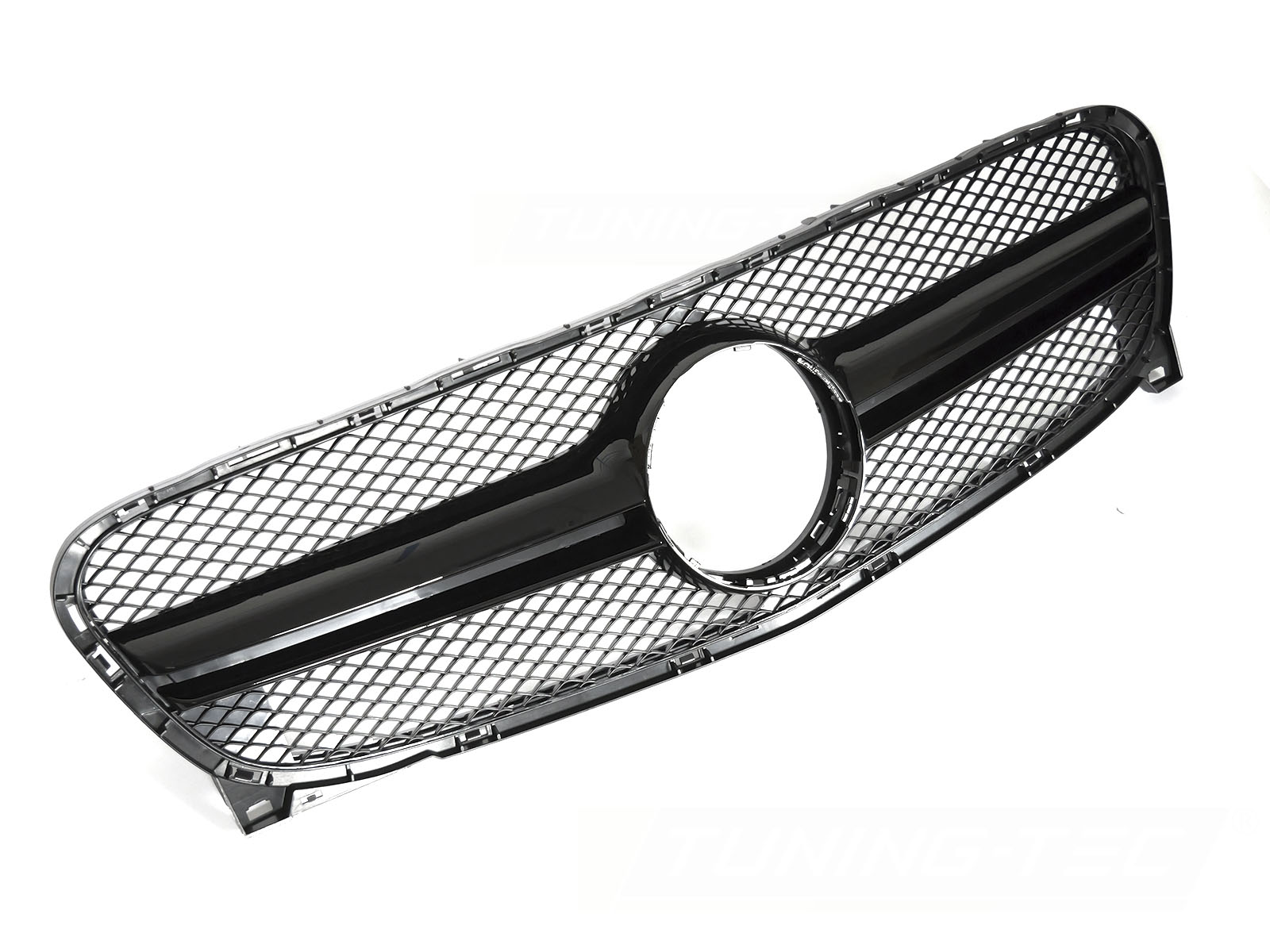 GRILL BLANK SVART TILL MERCEDES GLA X156 2013-2016
