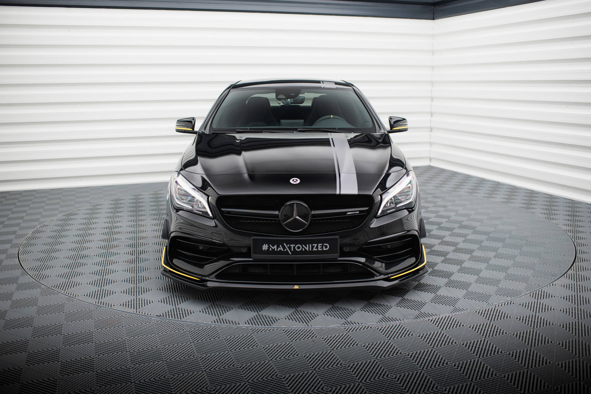 Front Splitter V.3 Mercedes-AMG CLA 45 Aero C117 Facelift - 2
