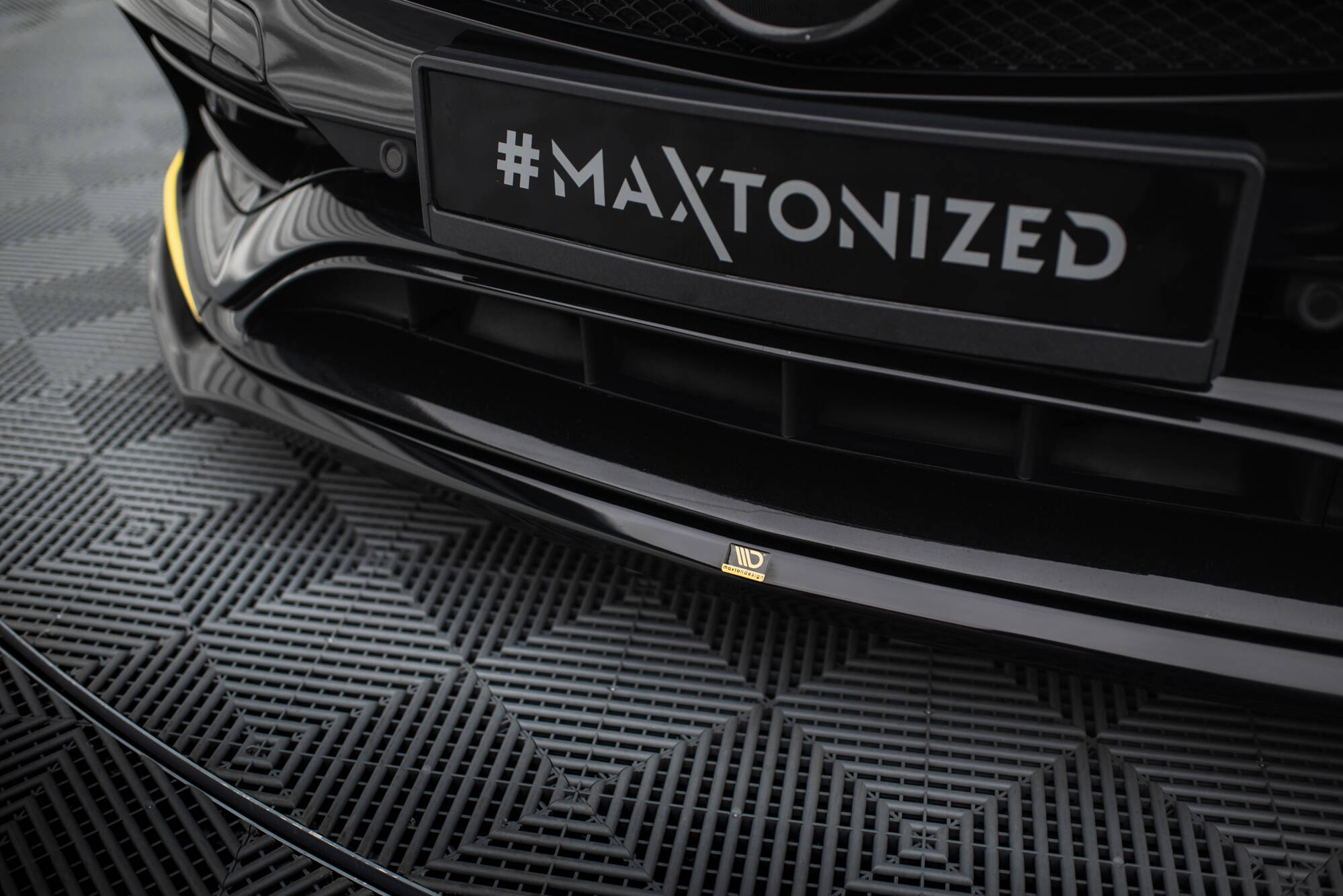 Front Splitter V.3 Mercedes-AMG CLA 45 Aero C117 Facelift - 4