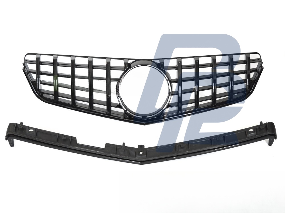 Grille Sport Gloss Black for Mercedes C207 / A207 2009–2013 - 4