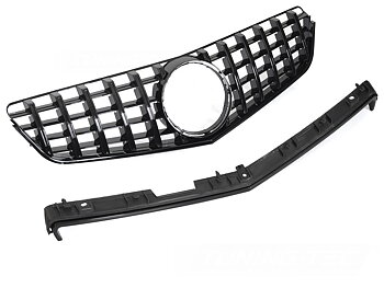 GRILL SPORT BLANK SVART TILL MERCEDES C207 / A207 2009-2013