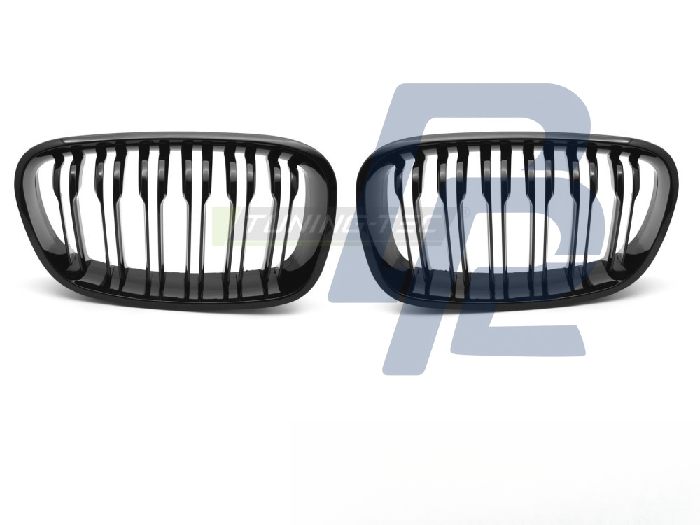 Grille Sport Gloss Black Double-Slat for BMW F20 / F21 2011–2014 - 5