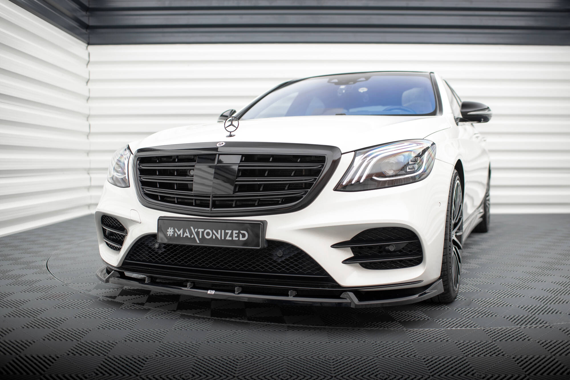 Front Splitter V.2 Mercedes-Benz S AMG-Line W222 Facelift - 3