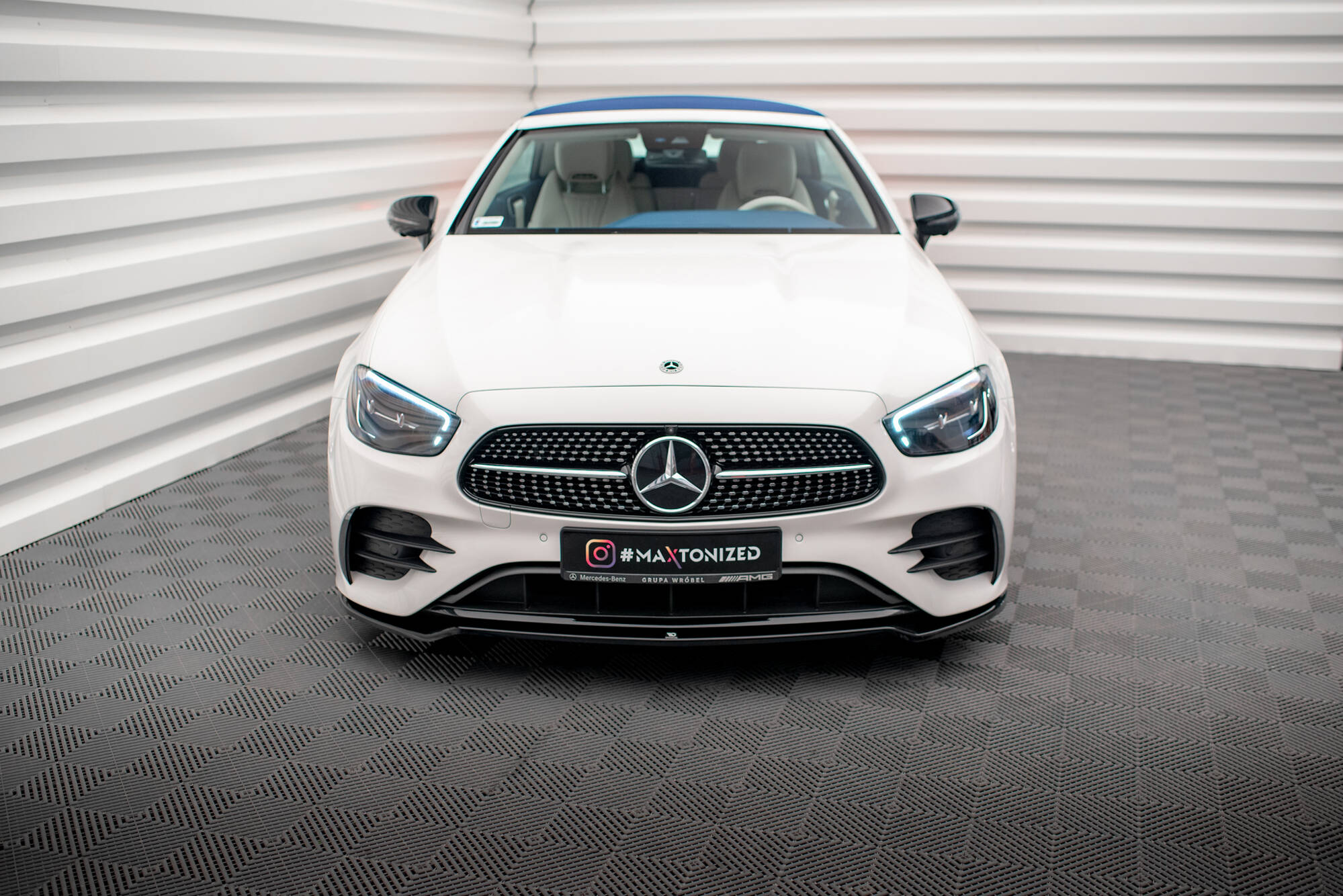 Front Splitter V.1 Mercedes-Benz E W213 Coupe (C238) / Cabriolet (A238) AMG-Line / 53 AMG - 2