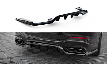 Central Rear Splitter (Vertical Bars) V.1 Mercedes-AMG GLC 63 SUV X253