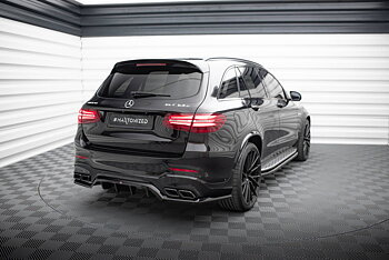 Central Rear Splitter (Vertical Bars) V.1 Mercedes-AMG GLC 63 SUV X253