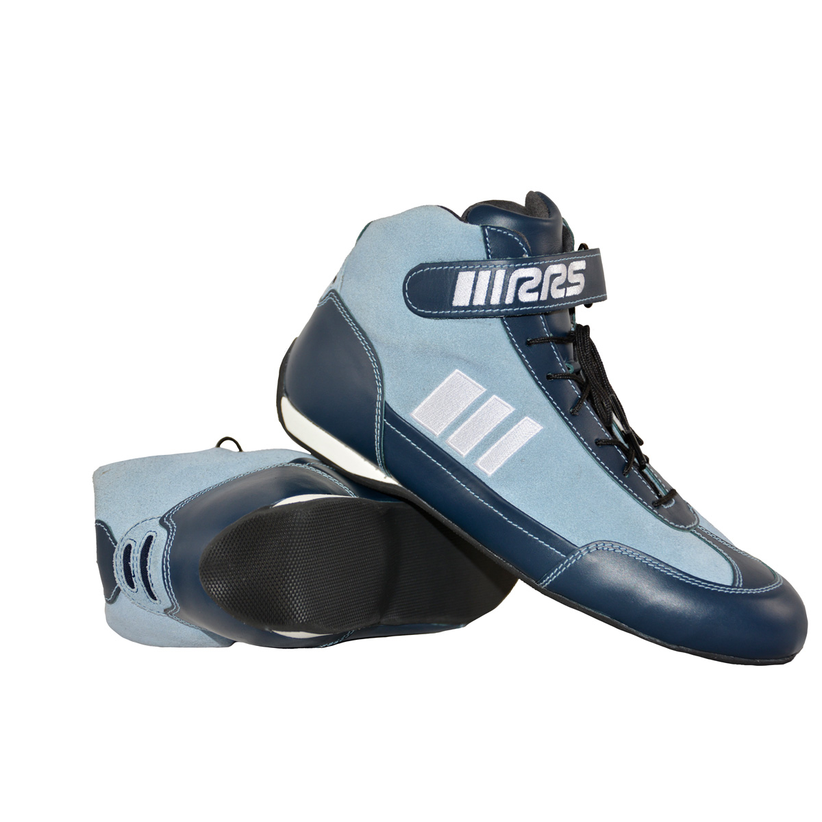 RRS PROLIGHT SKY BLUE RACING BOOTS - FIA 8856-2018 - 2