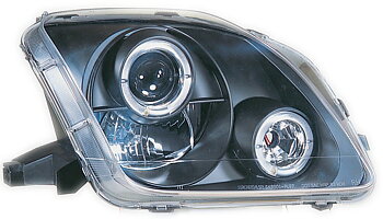 HONDA PRELUDE 97+ HEADLIGHTS BLACK V1