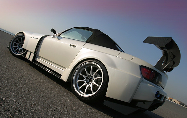 HONDA S2000 AMUSE GT1 STYLE FULL 21-PIECES WIDE BODYKIT - 3