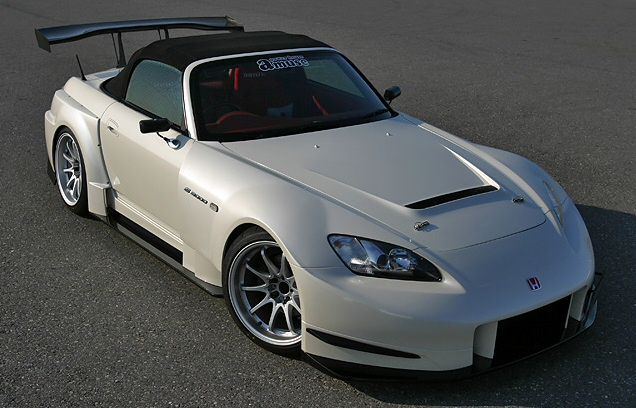 HONDA S2000 AMUSE GT1 STYLE FULL 21-PIECES WIDE BODYKIT