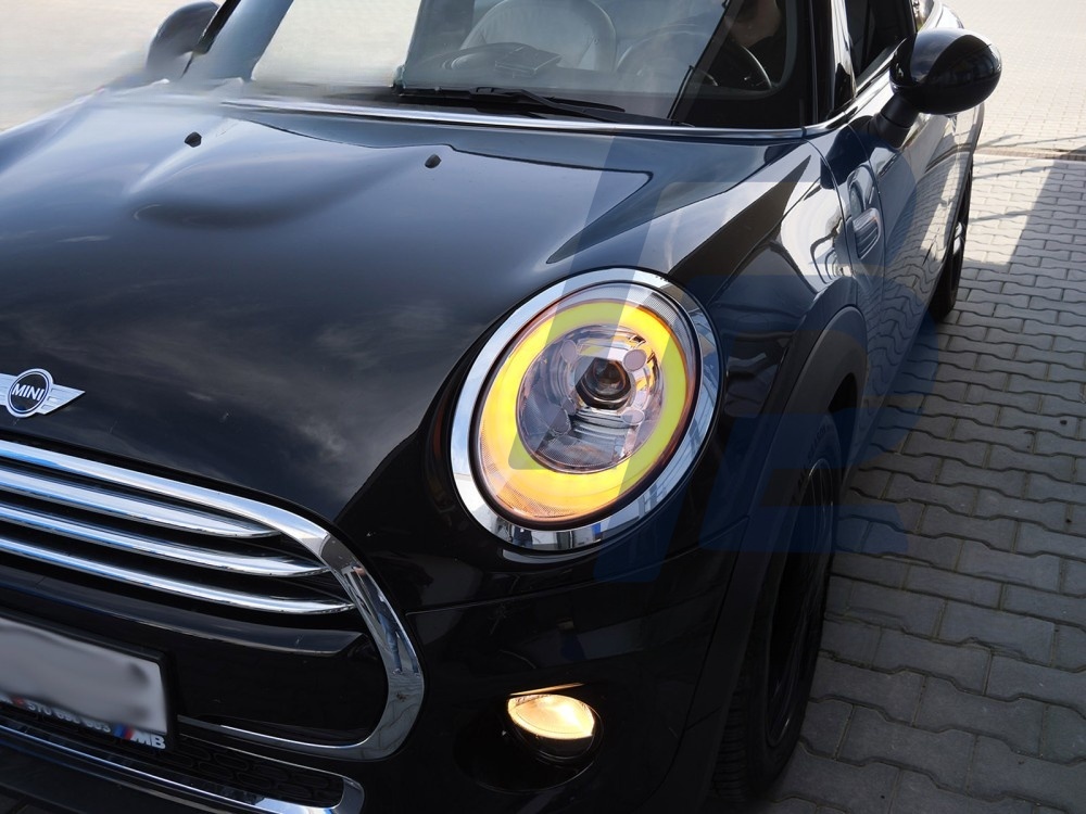 Headlights Tube Light Chrome DRL for Mini (Cooper) F55 / F56 / F57 2014–2017 - 4