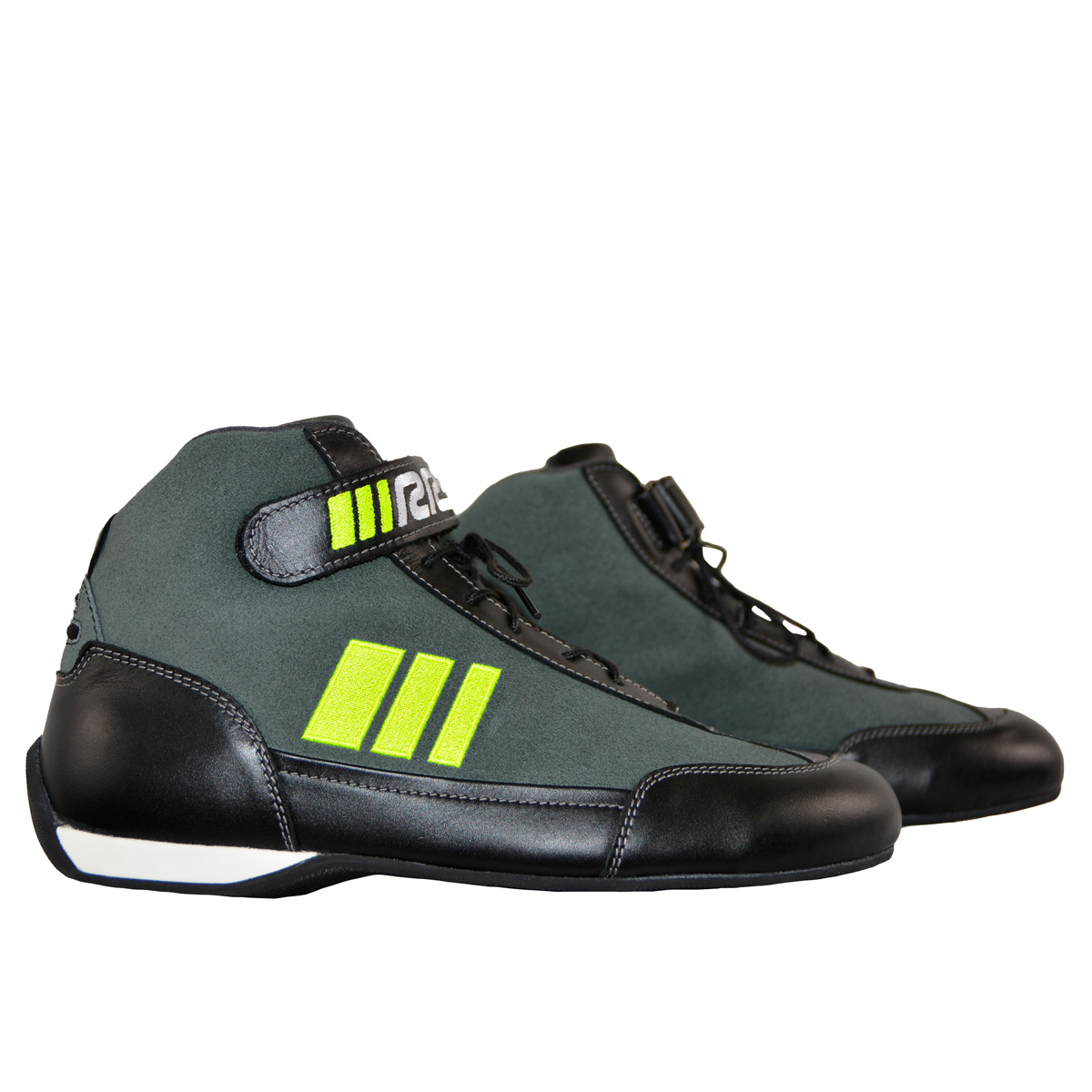 RRS PROLIGHT ACID YELLOW RACING BOOTS - FIA 8856-2018 - 3