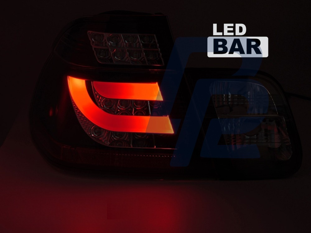 LED Tail Lights Black for BMW E46 1998–2001 Saloon - 3