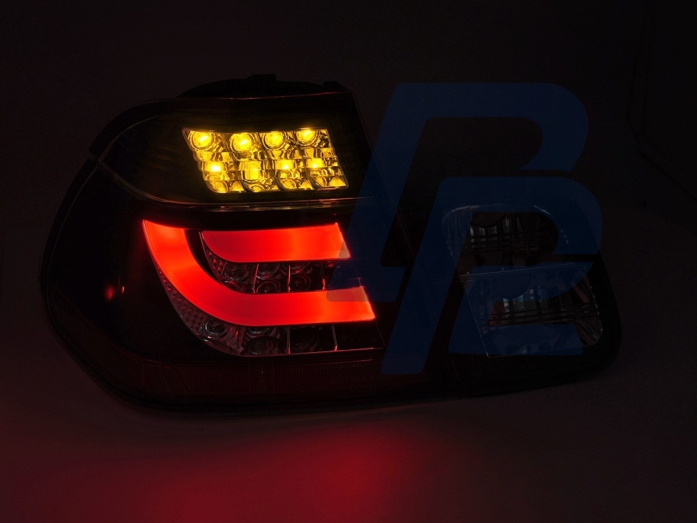 LED Tail Lights Black/Smoked for BMW E46 1998–2001 Saloon - 3