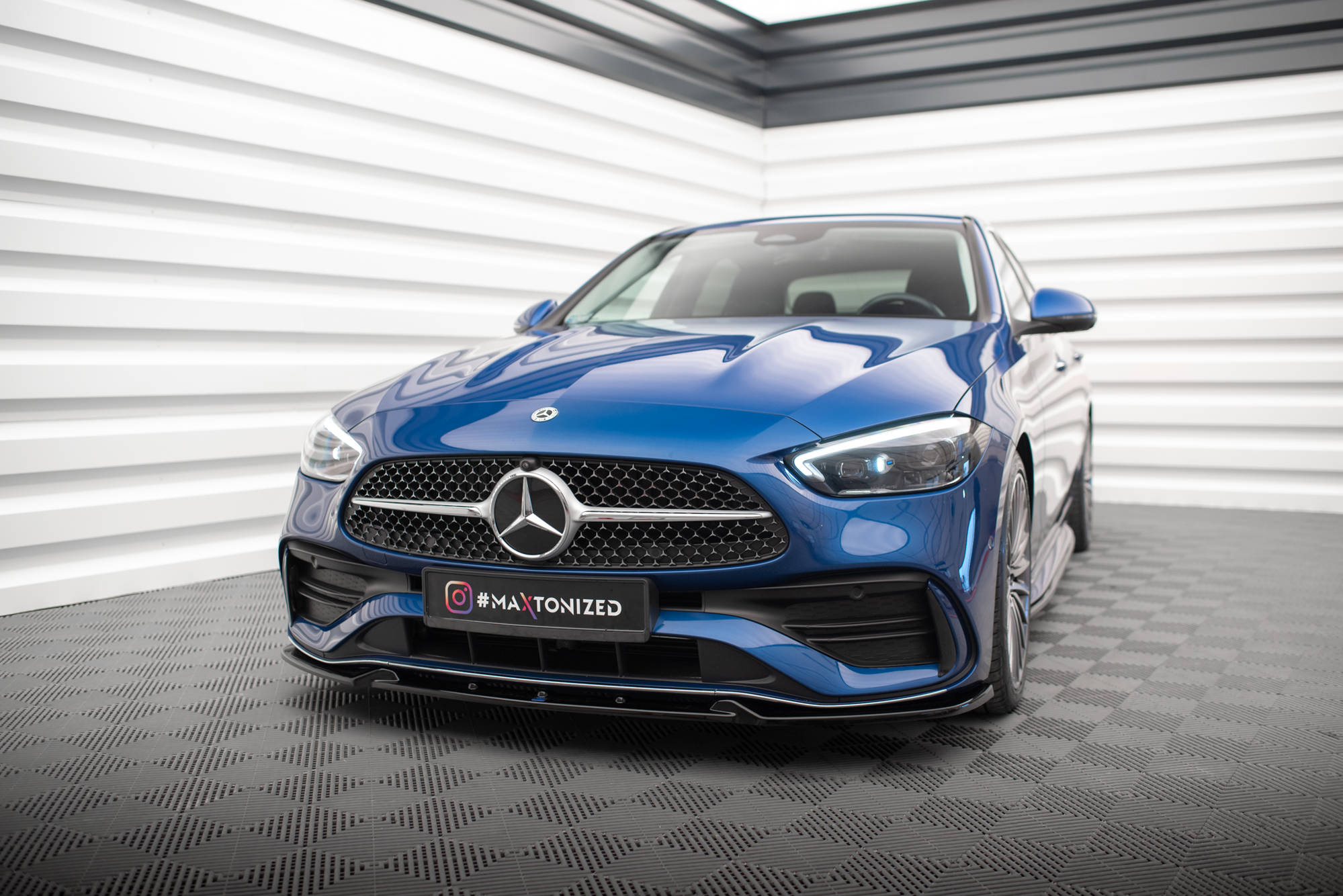 Front Splitter V.1 Mercedes-Benz C AMG-Line / 43 AMG W206 - 4