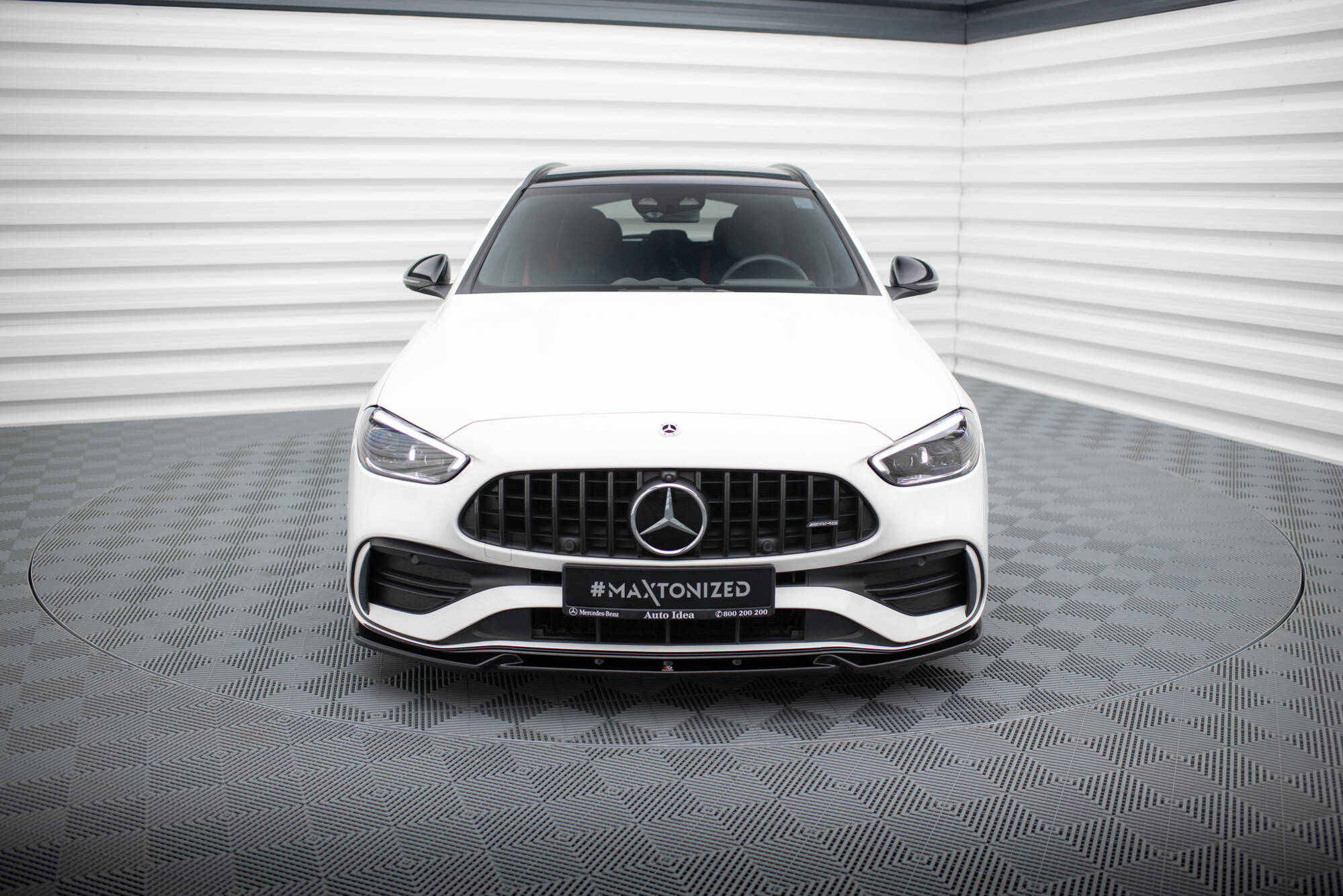 Front Splitter V.1 Mercedes-Benz C AMG-Line / 43 AMG W206 - 6