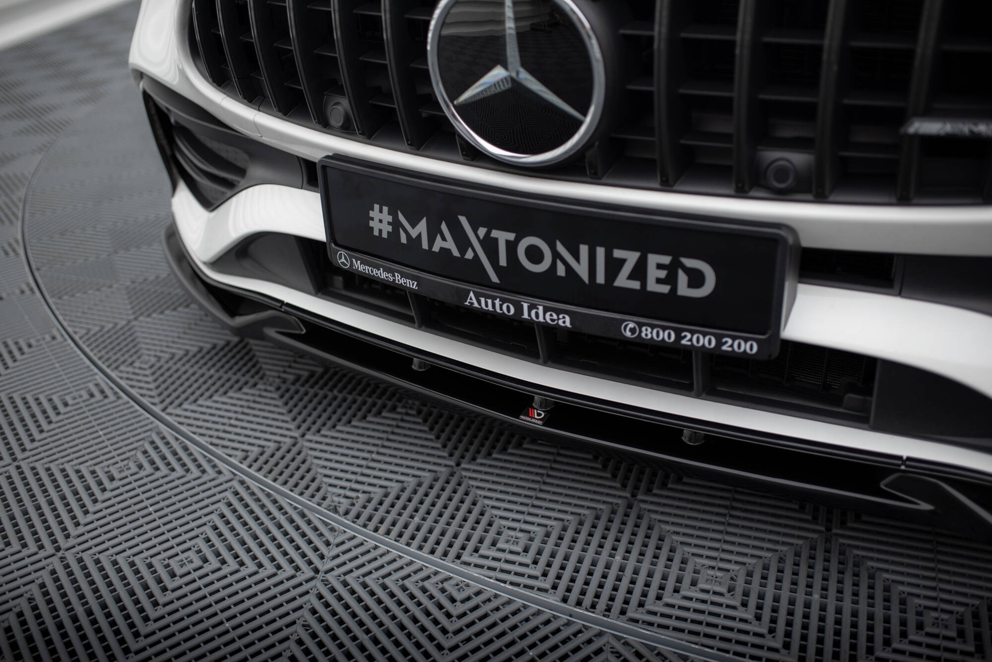 Front Splitter V.1 Mercedes-Benz C AMG-Line / 43 AMG W206 - 5