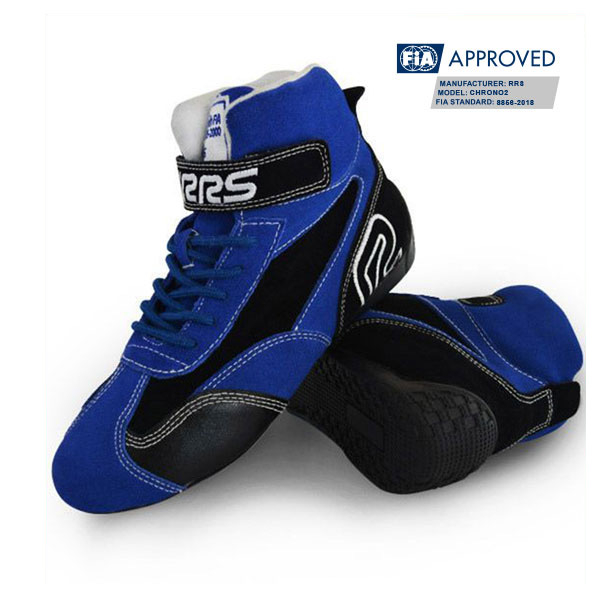 RRS BLUE RACING BOOTS - FIA 8856-2018 - 2