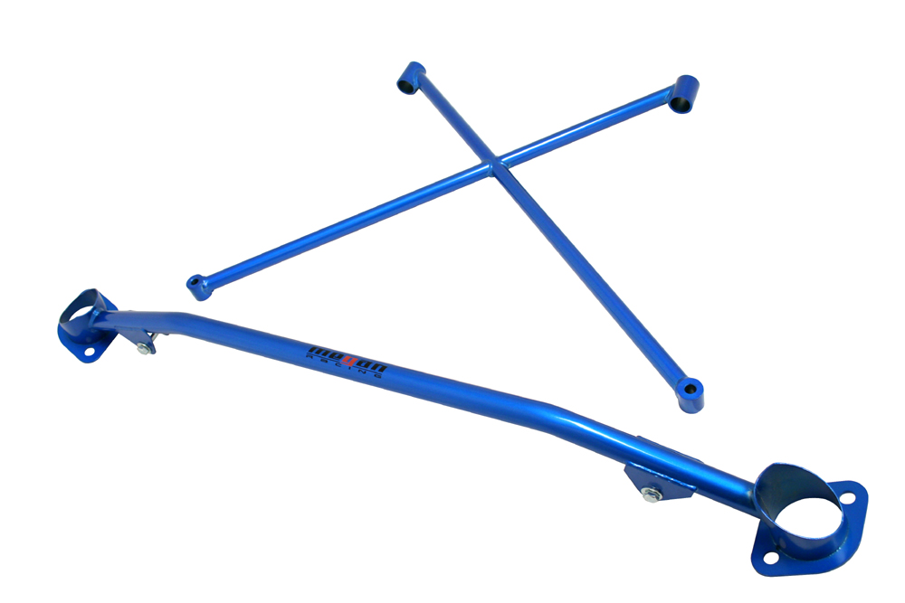 HONDA S2000 AP1/2 MEGAN RACING FRONT X-BAR 4-POINTS BLUE