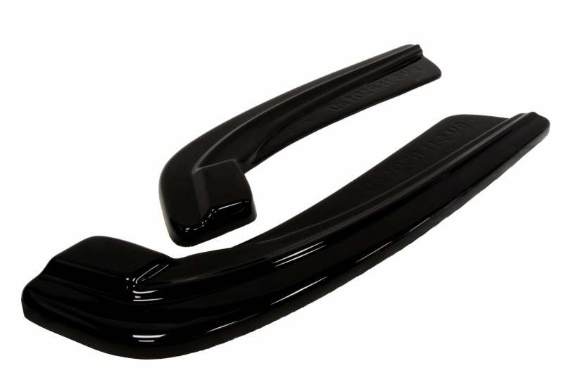 REAR SIDE SPLITTERS BMW 5 F11 M-PACK (FITS TWO SINGLE EXHAUST ENDS) - 2