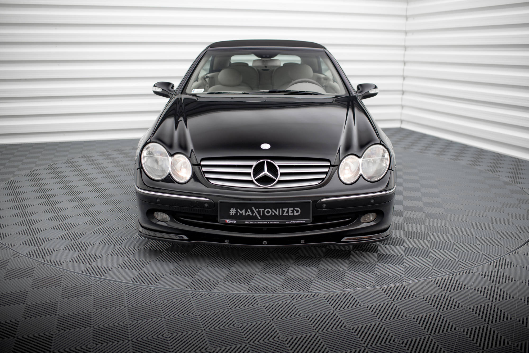 Front Splitter V.1 Mercedes CLK W 209 For Standard Version - 2