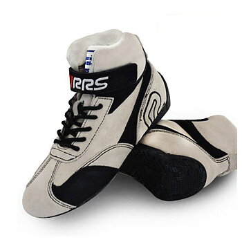 RRS WHITE RACING BOOTS - FIA 8856-2018