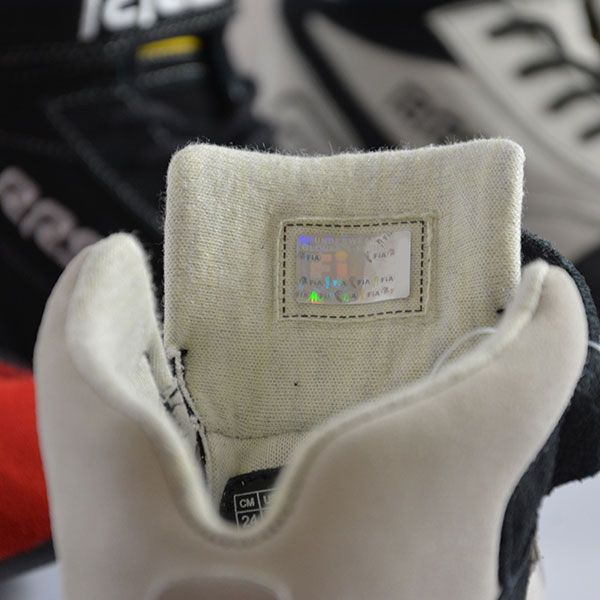 RRS WHITE RACING BOOTS - FIA 8856-2018 - 6
