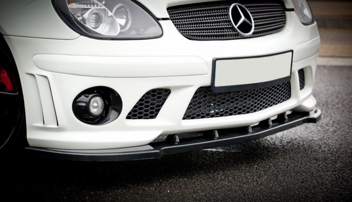 Front Splitter Mercedes SLK R170 For AMG 204 Bumper - 3