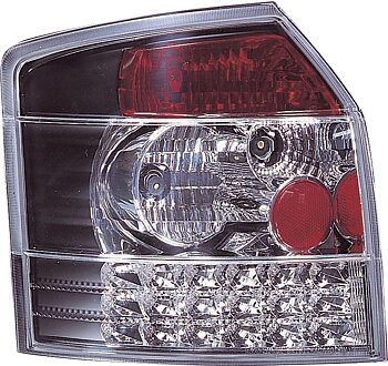 AUDI A4 AVANT 01-04 LED TAILLIGHTS SET BLACK