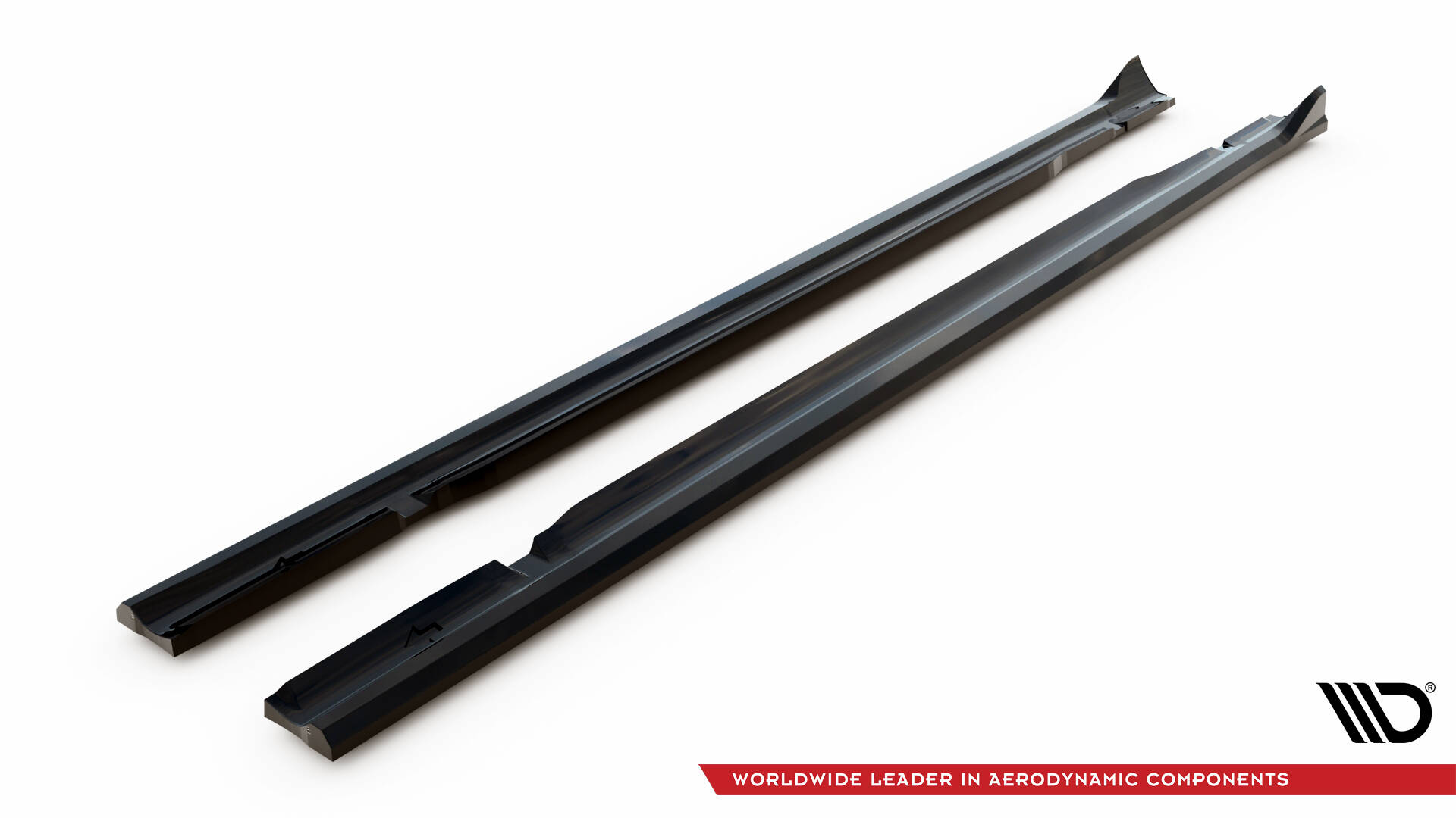 Side Skirts Diffusers V.2 Mercedes-AMG C63 Sedan / Estate W205 / S205 - 5