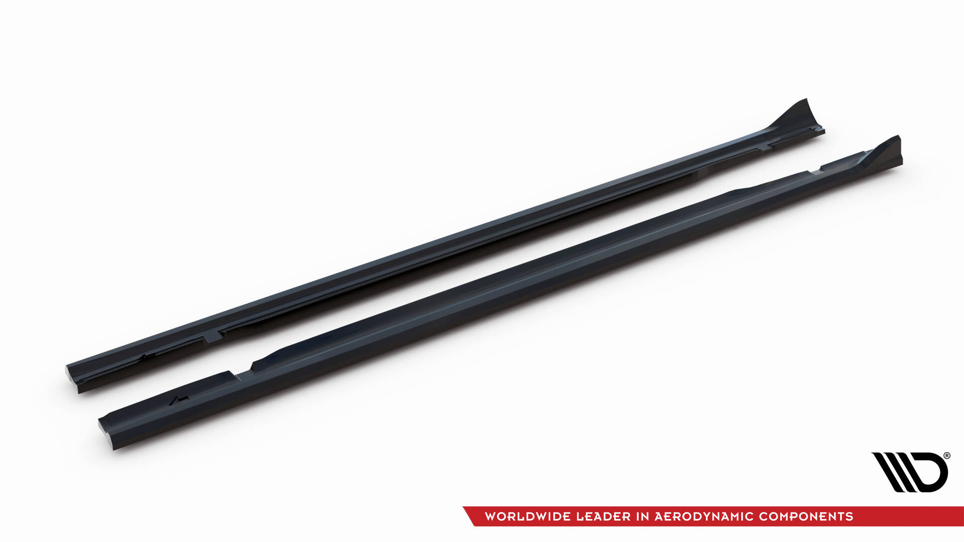 Side Skirts Diffusers V.2 Mercedes-AMG C63 Sedan / Estate W205 / S205 - 6